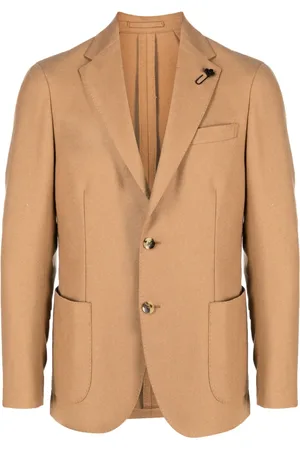 LARDINI Blazer met enkele rij knopen