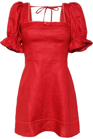Reformation Evianna linnen jurk