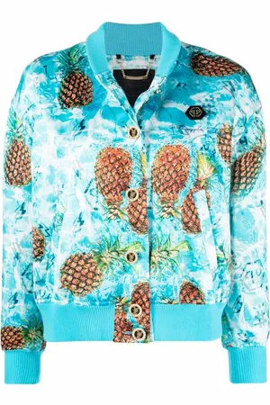 Philipp Plein Bomberjack met print