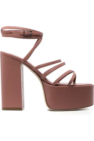 PARIS TEXAS Sandalen met plateauzool