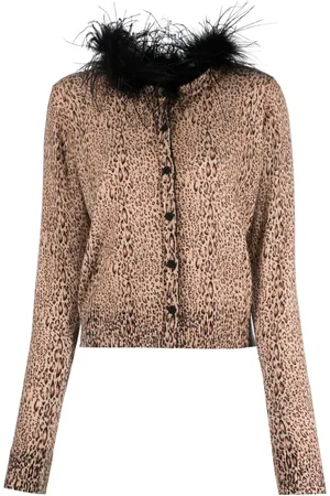 Twin-Set Vest met veren detail