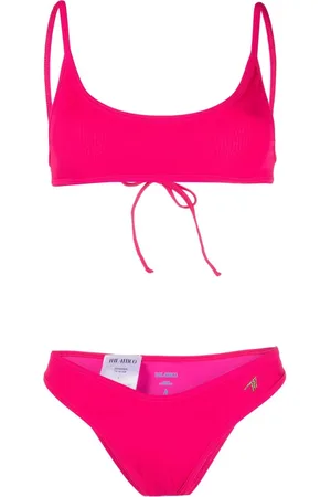 The Attico Bikini met ronde hals