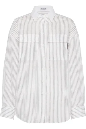 Brunello Cucinelli Gestreept shirt