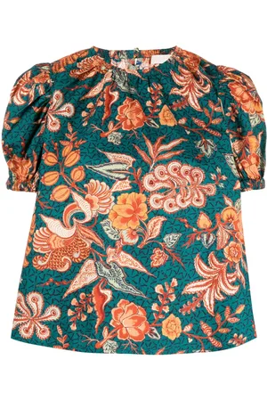 ULLA JOHNSON Blouse met bloemenprint