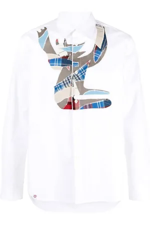Charles Jeffrey Loverboy Shirt met patchwork