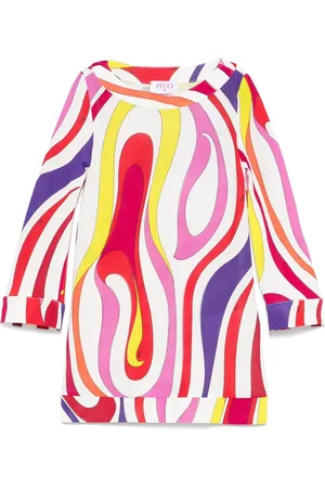 PUCCI Junior Jurk met Marmo print