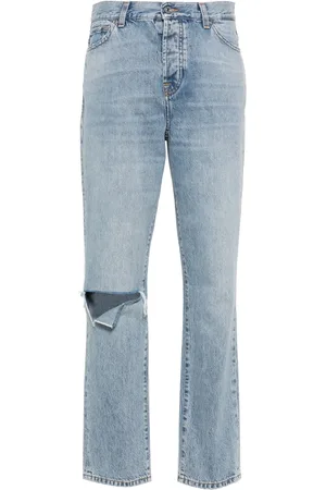 7 for all Mankind X SACAI low waist straight jeans