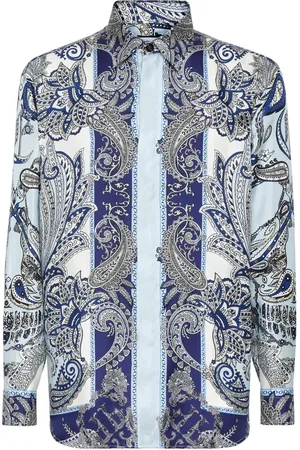 Philipp Plein Overhemd met paisley