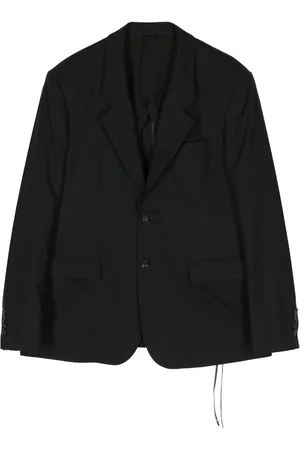 MASTERMIND Wollen blazer met geborduurde doodskop