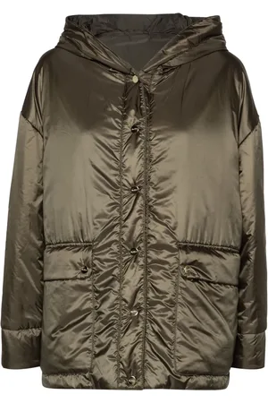 Max Mara Greenmo gewatteerde jas met capuchon