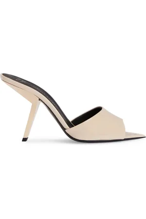Giuseppe Zanotti Mystero 90 mm leren muiltjes