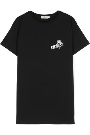Le pandorine Jurk met logoprint