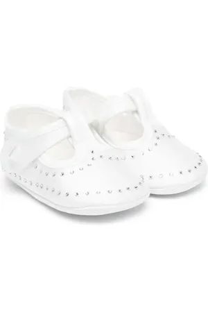 MONNALISA Mary Jane schoenen verfraaid met kristallen