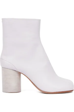 Maison Margiela 80 mm Tabi leren enkellaarzen