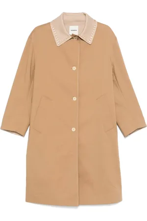 Sandro Trenchcoat met stras kraag