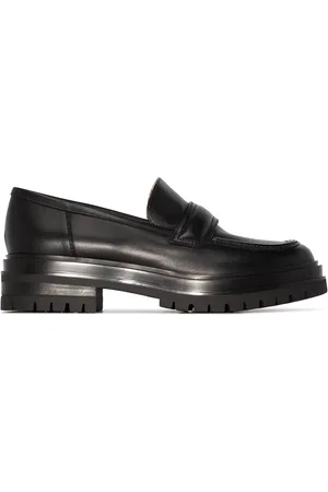 Gianvito Rossi Argo leren loafers