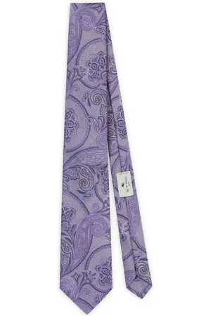 Etro Stropdas met paisley