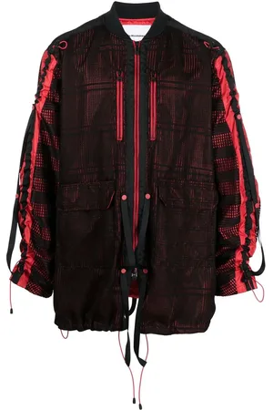WHITE MOUNTAINEERING Jack met mesh vlakken