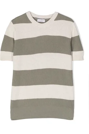 Brunello Cucinelli Gestreept T