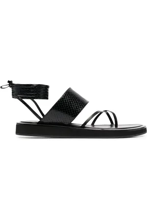 PARIS TEXAS Leren sandalen