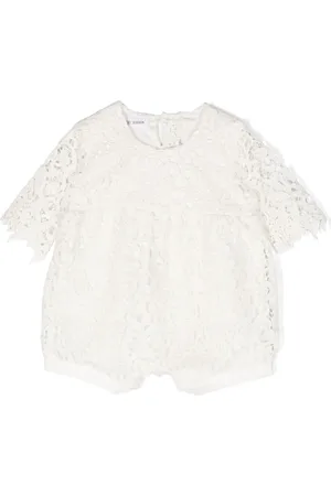 JESURUM BABY Shorts met broderie anglaise