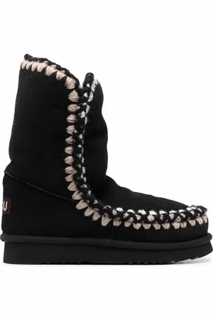 Mou Winterlaarzen met stikseldetail
