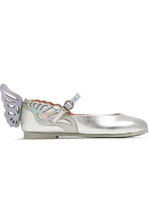 SOPHIA WEBSTER Heavenly Wing leren sandalen met applicatie