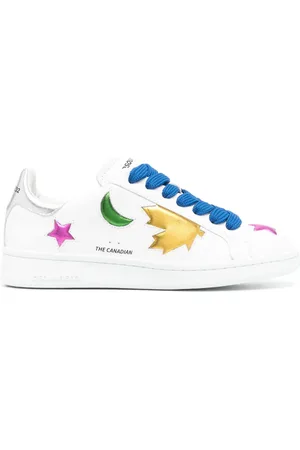 Dsquared2 Sneakers met vlakken