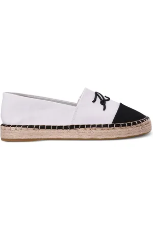 Karl Lagerfeld Espadrilles met geborduurd logo
