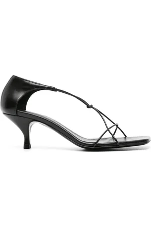 Totême Knot 55mm leren sandalen