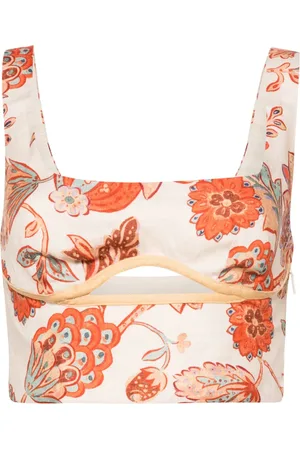 SIR Noemi cropped top met bloemenprint