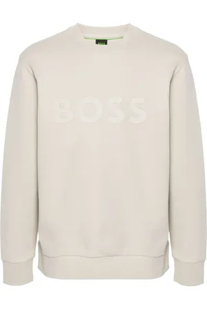 HUGO BOSS Sweater met logopatch