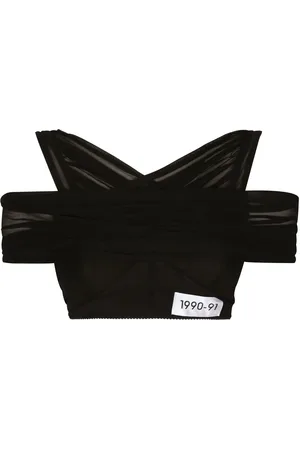 Dolce & Gabbana KIM DOLCE&GABBANA organza cropped top
