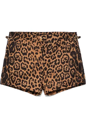 Tom Ford Zwembroek met dierenprint