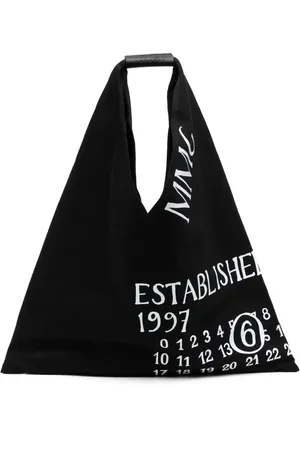 Maison Margiela Schoudertas met logoprint