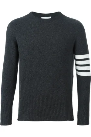 Thom Browne Crewneck Pullover With 4
