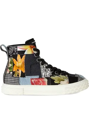 Giuseppe Zanotti Sneakers met patchwork