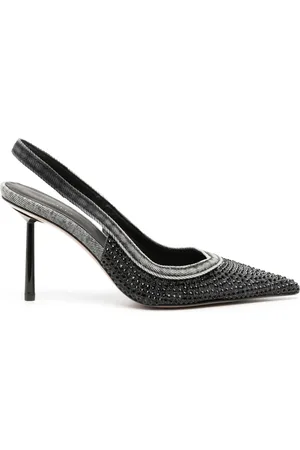 LE SILLA Duchesse denim pumps