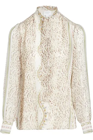 Giambattista Valli Blouse met abstracte print