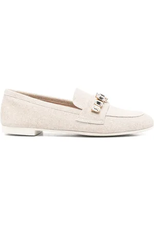 Casadei Loafers verfraaid met kristallen