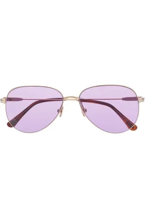 Tom Ford Zonnebril met rond montuur