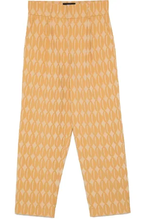 LABRUM Broek met monogram jacquard