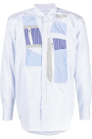 Comme des Garçons Overhemd met patchwork