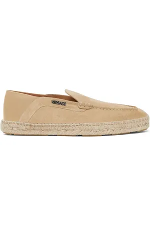 VERSACE Suède espadrilles