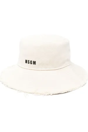 Msgm Hoed met geborduurd logo