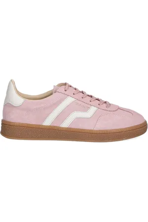GANT Cuzima sneakers met suède vlakken