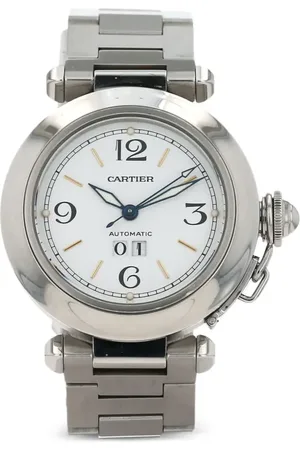 Cartier 2000 roestvrijstalen Pasha 35,5 mm