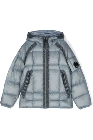 C.P. Company Gewatteerd jack met lensdetail