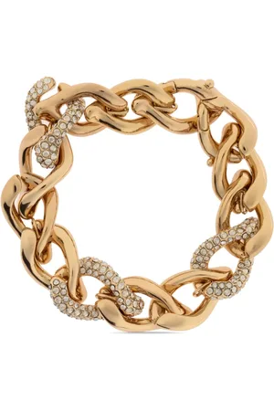 Tory Burch Pavé armband met vorkbeen
