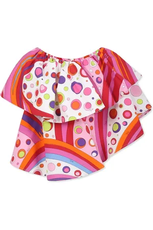PUCCI Junior Fontane top met print